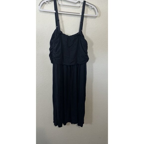 Lane Bryant Navy Blue Cinch Side Mini Dress Size 10/12 - Picture 5 of 9